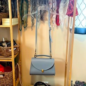 Cambridge Satchel Co Poppy Bag in French Gray!